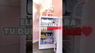 cuál de estas neveras eliges para tu dulce hogar 😱🫵🏻❄️ [upl. by Nodroj]