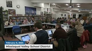 Missisquoi Valley School District Board Meeting  02062024 [upl. by Beaudoin]