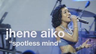 Jhene Aiko quotSpotless Mindquot Live at vitaminwaters uncapped [upl. by Lewin]