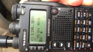 Yaesu VX8DR icom ICE91 Avia [upl. by Av104]