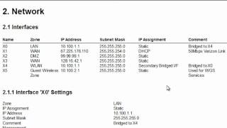 AutoDoc  SonicWALL Configuration Documentation [upl. by Ynafets789]