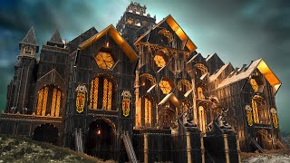 Gothic Mansion  Conan Exiles Speed Build No Mods [upl. by Dominus]