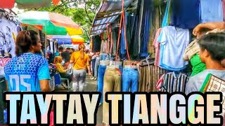 TAYTAY TIANGGE RIZAL  WALKING TOUR 2023 [upl. by Ahsurej]