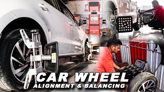 Car Wheel Alignment Service  5K Car Care [upl. by Elisha300]