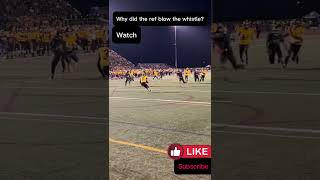 Is this a bad call highschoolfootball [upl. by Mandel]