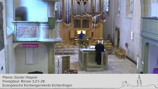 Livestream  Gottesdienst vom 3112024 aus der Stephanuskirche [upl. by Atteuqal]