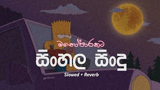 මනෝපාරකටSinhala Song Collection  slow  reverb❤️‍🩹 [upl. by Lorene]