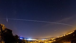 ISS am Himmel über Deutschland [upl. by Lilaj900]