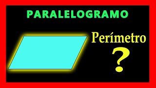 ✅👉 Como sacar el Perimetro de un Paralelogramo [upl. by Iphigeniah141]