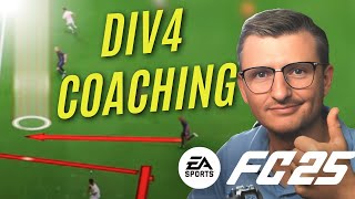 Improving a Div 4 Player  EAFC 25 Pro Coaching [upl. by Bradshaw]