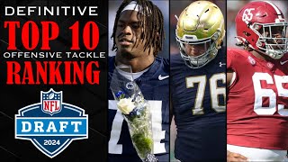 Top 10 Offensive Tackles in the 2024 NFL Draft I Scouting Reports amp Highlight Reels [upl. by Regine]