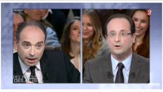 Les temps forts du duel Hollande  Copé en moins de 3 minutes [upl. by Annaeg]