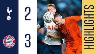 TOTTENHAM HOTSPUR 23 BAYERN MUNICH  HIGHLIGHTS  DEJAN KULUSEVSKI DOUBLE AS HARRY KANE RETURNS [upl. by Ndnarb]