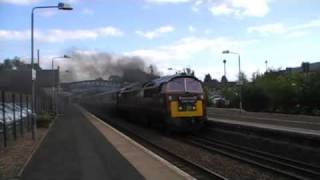 D1015 Stunning departure from Dunblane on 19609 [upl. by Hirst]