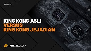 PERTARUNGAN CASIO GSHOCK GX56BB1DR quotKING KONGquot ASLI VS KW [upl. by Idham]