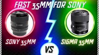 35mm Lens Battle  Sony GM 35mm f14 vs Sigma Art 35mm f14 [upl. by Attaynik]