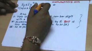 3 Vedic Mathematics Vinculum 3of3 [upl. by Llednov]