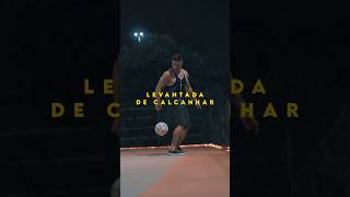 EASY Levantada de calcanhar Heel Flick Up tutorial football soccer futebol skill [upl. by Aramanta]