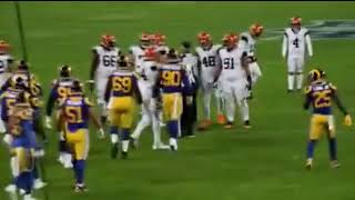 Sunday 27th Oct 2019 Wembley Stadium England NFL International Series Cincinnati Bengals  LA Rams [upl. by Cassella]