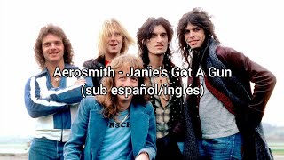 Aerosmith  Janies Got A Gun sub españolinglés [upl. by Siuqcram]