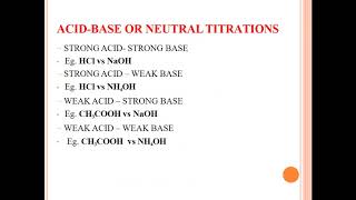 Conductometry acid base titrations [upl. by Normandy584]