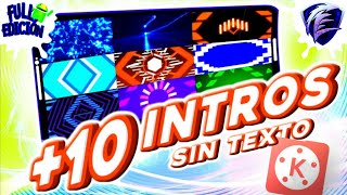 Top Intros Editables Sin Nombre  Intros Template  Intros sin texto  FULL EDICIÓN [upl. by Adnih]