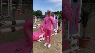 Pferdehofliebe  Jungpferdeabhärtung 🦄 shorts pferdehofliebe pferde funnyvideo [upl. by Mayyahk]