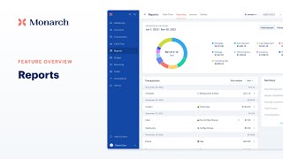 Spending amp Income Reports  Monarch Money [upl. by Dragon758]