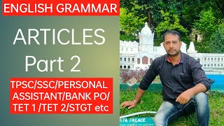 Usage of articles  Part 2  English grammar [upl. by Egidius]