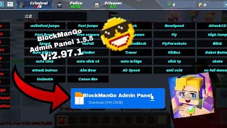 BlockManGo V2971 New AdminPanelMPanel 155 link in description for download apk [upl. by Inahc]