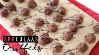 RECEPT Speculaas truffels LEKKER EN SIMPEL [upl. by Annadiane]