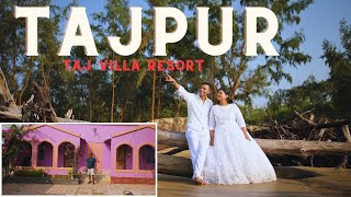 taj villa resort  Tajpur mallika beach  Tajpur pre wedding vlog [upl. by Ailemrac]