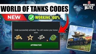 WORLD OF TANKS BLITZ CODES 2024 ✅ WOTB CODES  WOT BLITZ CODE [upl. by Rojas]