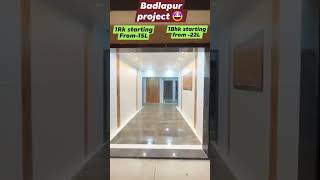 🤩 Badlapur location 1Rk Starting From 15L and 1Bhk Starting From 22L onwards 🤩 Call 8624848400 📞 [upl. by Atinniuq]