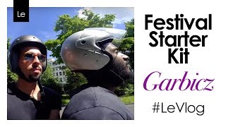 Festival Starter Kit  Garbicz  LeVlog [upl. by Atiuqahs]