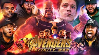 Avengers Infinity War  Group Reaction  Movie Review [upl. by Hersch]