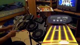 ROCK BAND 2 DRUMS EXPERT  Warriors of time 238k 5 GS [upl. by Alyag]