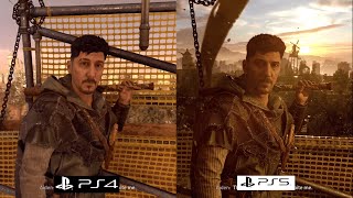 Dying Light 2  PS4 vs PS5 [upl. by Wier]