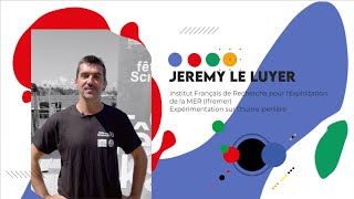 Jeremy Le Luyer  IFREMER  Expérimentation sur l’huitreperlière [upl. by Kelleher]