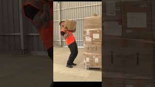 Lifting to Height  Manual Handling [upl. by Rehpretsirhc]