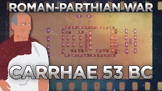 Carrhae 53 BC  Roman–Parthian War DOCUMENTARY [upl. by Laeria15]