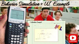 Cameo  Full Behavior Simulation with UI  Calculator [upl. by Nerfe675]