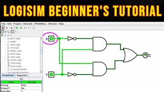 Logisim Beginners Tutorial [upl. by Anikram]