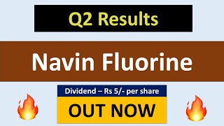 Navin Fluorine Q2 results 2024  Navin Fluorine share latest news  Navin Fluorine Results today [upl. by Anyar]