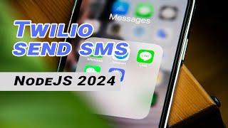 How twilio work for sending SMS in 2024 NODEJS [upl. by Saisoj]