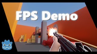 Godot FPS Demo Link in comments [upl. by Aura511]