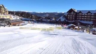 Breckenridge New Years Day 2016 Peak 8 Ski Colorado 112016 [upl. by Leanahtan]