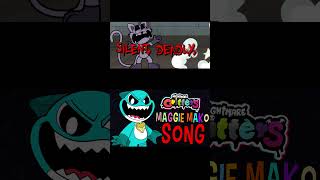 Maggie Mako vs Smilling Critters  Poppy Playtime Chapter 4 Nightmare Critters Song ♪ Dj GG [upl. by Euqimod]