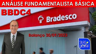 BBDC4  BRADESCO SA ANÁLISE FUNDAMENTALISTA BÁSICA PROF SILAS DEGRAF [upl. by Sheffie]