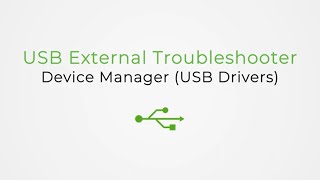 Seagate USB External Troubleshooter  Device Manager [upl. by Aknahs895]